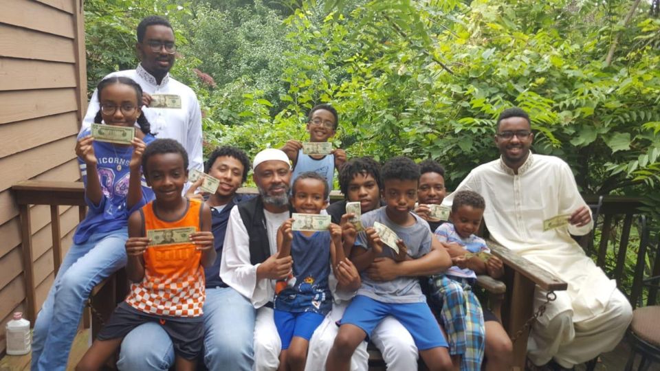The first donation was from the children and the youth of Sudan.