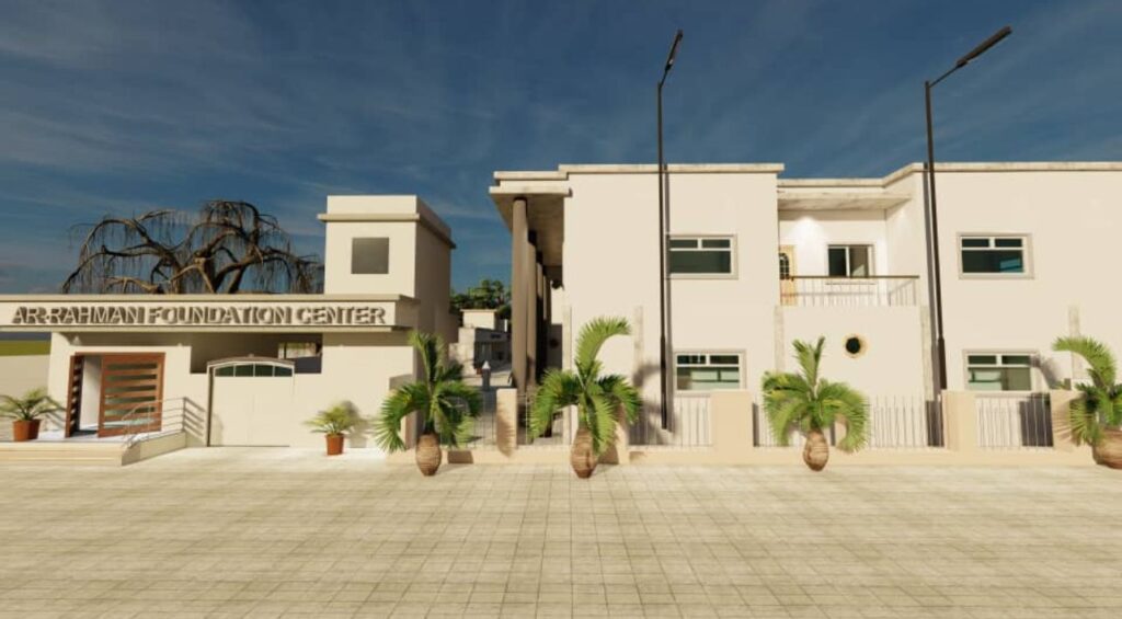 Construction of the Ummah Center, affiliated with Ar-Rahmah Foundation, in Gunjur, Gambia (Phase I)