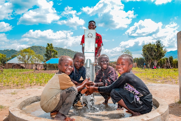 Drilling of Artesian Well in Zongo District in Kumasi Province, Ghana